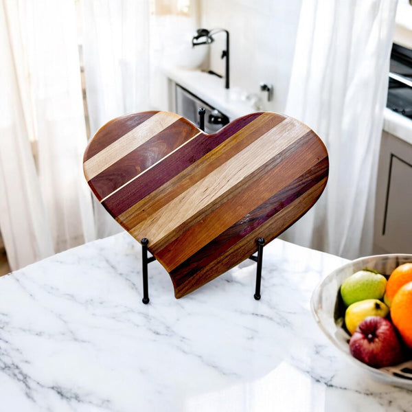 Heart Shaped Charcuterie Board